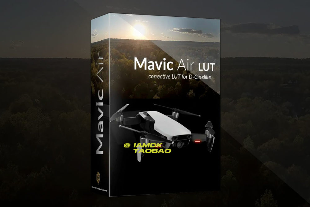 大疆Mavic Air无人机视频还原色彩分级调色LUT预设 The Film Poets – Mavic Air LUT , 第1张