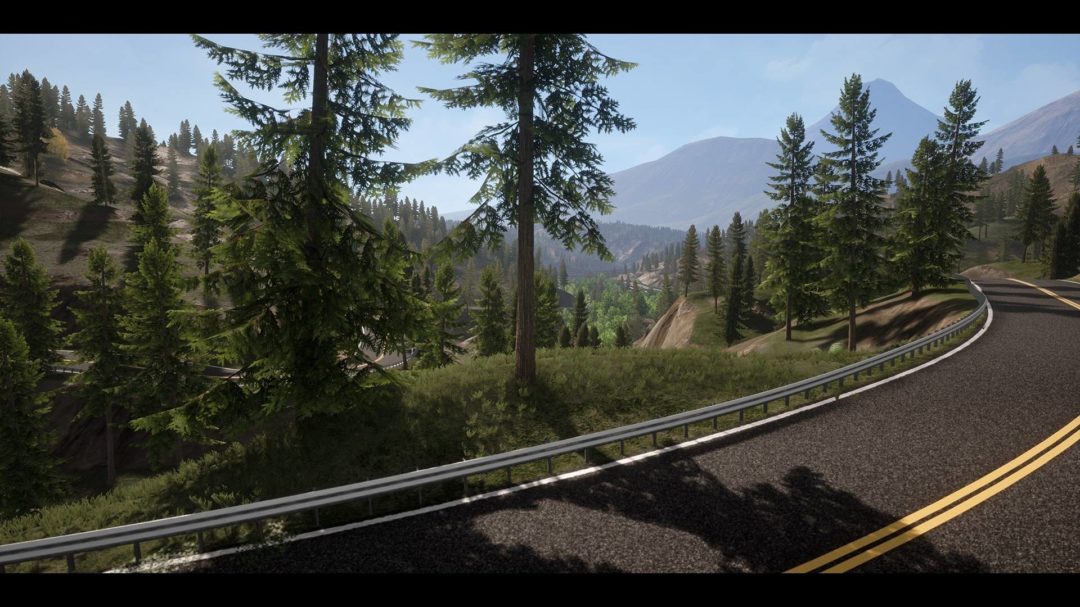 UE素材 虚拟引擎高山森林公路场景3D模型素材 Unreal Engine Realistic Forest Pack , 第3张