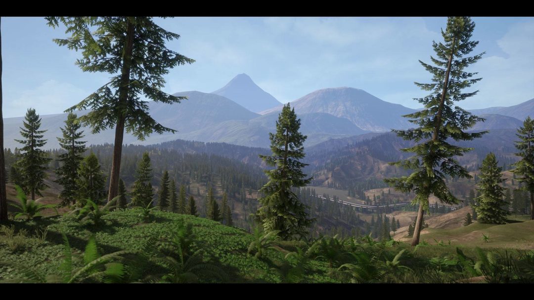 UE素材 虚拟引擎高山森林公路场景3D模型素材 Unreal Engine Realistic Forest Pack , 第6张