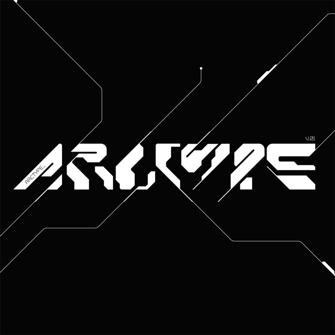 Studio Innate 赛博朋克反乌托邦未来主义几何线条海报LOGO英文字体包 ArcType 设计素材 第2张