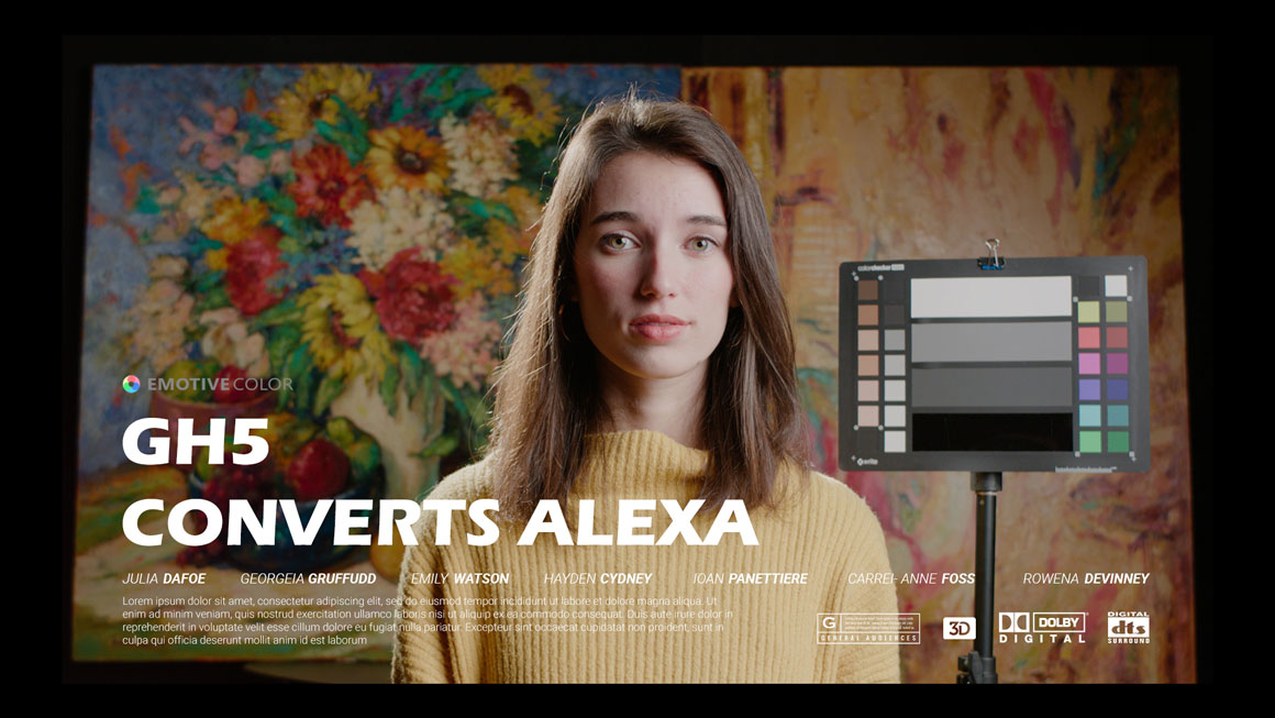 Emotive Color 松下GH5转阿莱色彩LUT调色预设包 GH5 CONVERTS ALEXA EMOTIVE COLOR GHALEX LUTS 插件预设 第1张