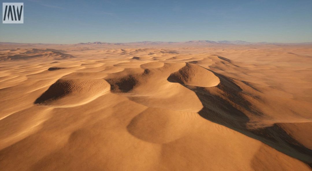 UE素材 沙漠戈壁绿洲椰子棕榈树湖泊场景3D模型素材 Unreal Engine – Dune Desert Landscape , 第12张