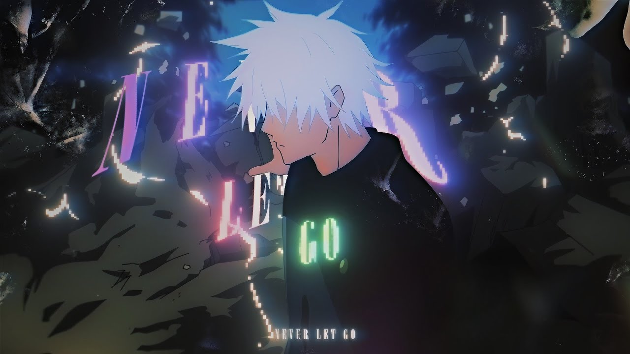 漫剪素材：摇晃快闪Flow剪辑风格动漫剪辑合成AE项目文件 Never Let Go - Jujutsu Kaisen 4k PF corazon , 第1张