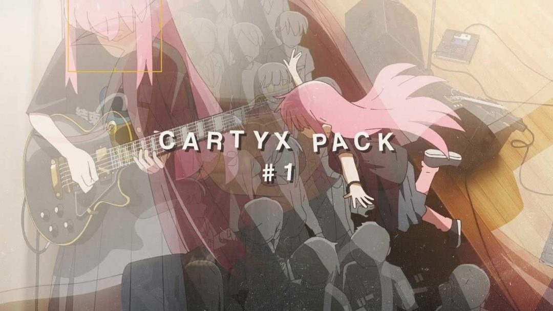 唯美静止系AE动漫剪辑工程项目文件叠加视频预设VFX特效 Cartyx Editing Pack #1 , 第1张