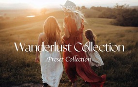 柔和色调暖色情侣婚礼家庭户外摄影照片调色Lightroom预设 Embrace Nation – Wanderlust Collection