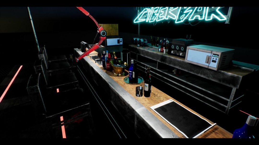 UE素材 未来科幻赛博朋克酒吧内部场景3D模型 Unreal Engine – CyberPunk / Sci-Fi Bar Asset Pack , 第10张