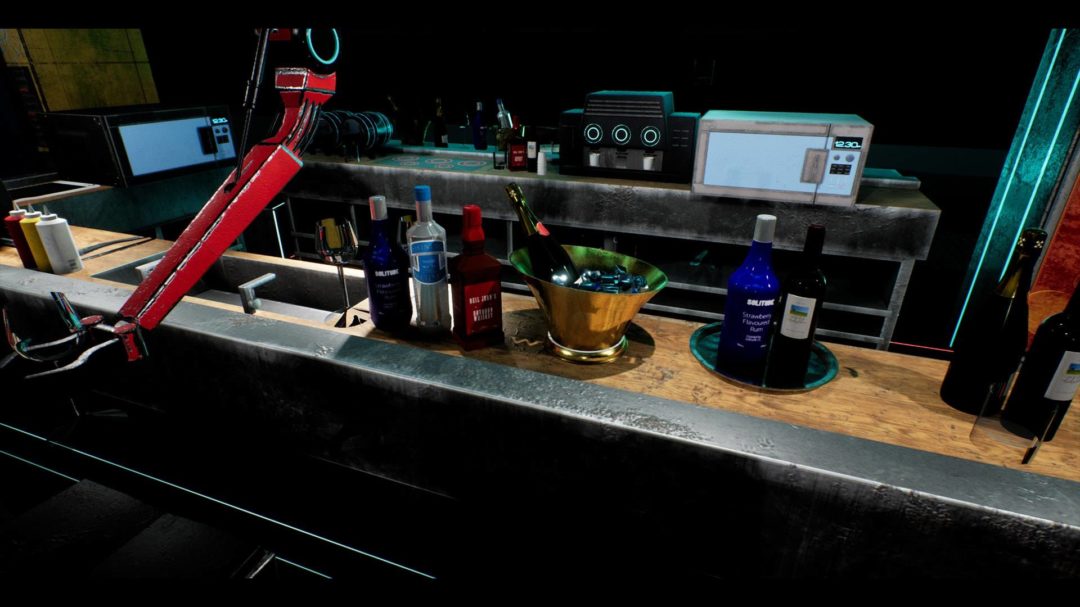 UE素材 未来科幻赛博朋克酒吧内部场景3D模型 Unreal Engine – CyberPunk / Sci-Fi Bar Asset Pack , 第12张