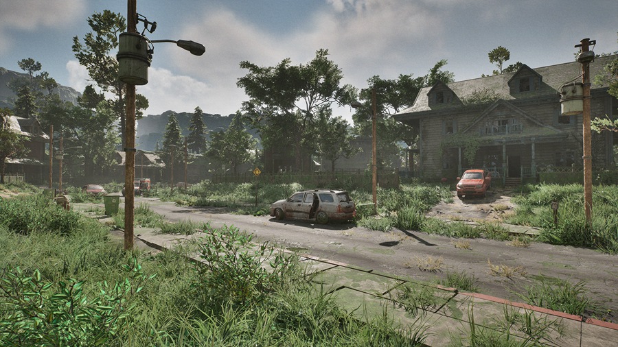 UE素材 世界末日废弃城市街头房屋汽车3D模型 Unreal Engine – Post Apocalyptic District , 第9张