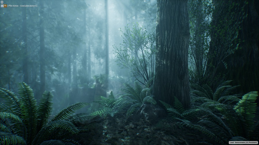 UE素材 虚拟引擎森林草木岩石河流3D模型 Unreal Engine – The Forest v1.5 , 第1张