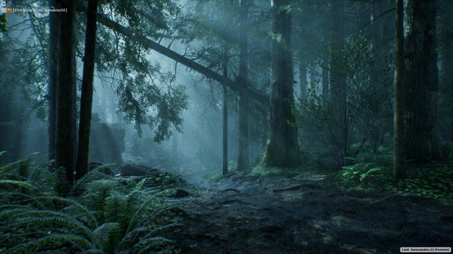 UE素材 虚拟引擎森林草木岩石河流3D模型 Unreal Engine – The Forest v1.5 , 第3张