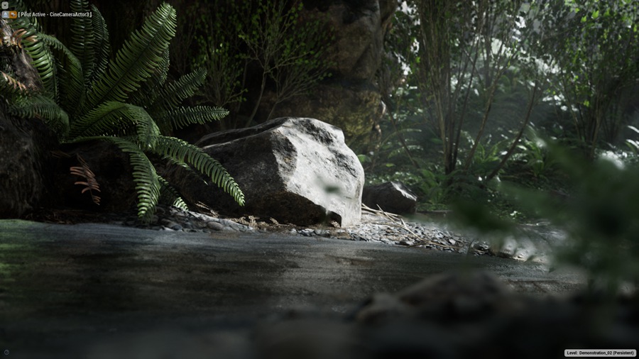 UE素材 虚拟引擎森林草木岩石河流3D模型 Unreal Engine – The Forest v1.5 , 第5张