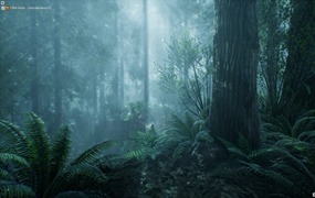 UE素材 虚拟引擎森林草木岩石河流3D模型 Unreal Engine – The Forest v1.5