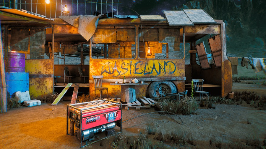 UE素材 狂野废弃荒漠西部补给站房屋3D模型 Unreal Engine – Wasteland , 第9张