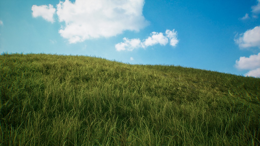 UE素材 虚拟引擎草原草甸山地地形3D模型 Unreal Engine – Brushify – Grasslands Pack , 第5张