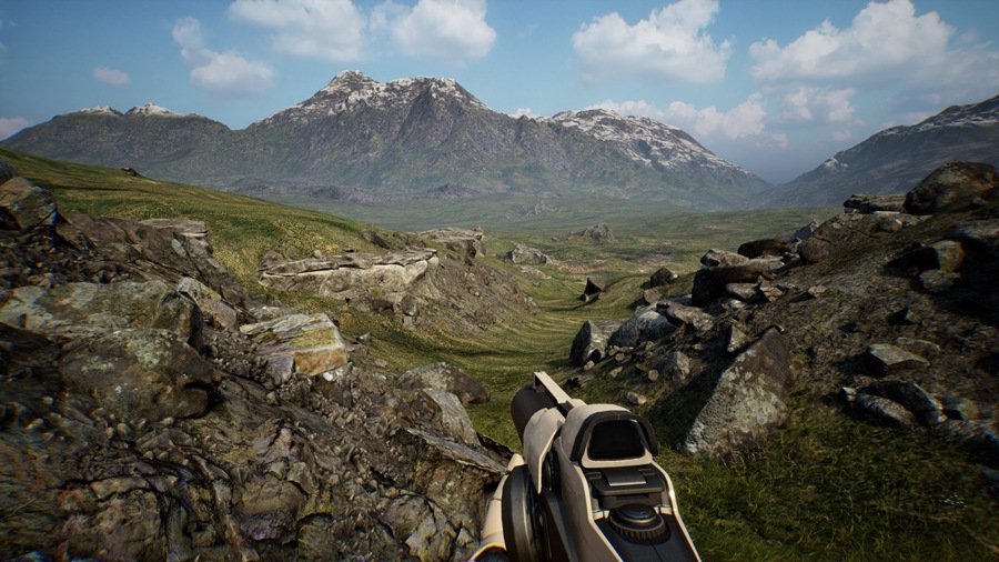 UE素材 虚拟引擎草原草甸山地地形3D模型 Unreal Engine – Brushify – Grasslands Pack , 第6张