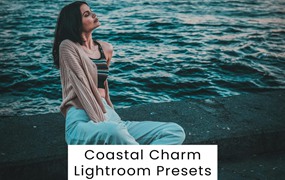 复古怀旧赛博朋克皮肤润饰婚礼摄影照片调色Lightroom预设 Coastal Charm Lightroom Presets