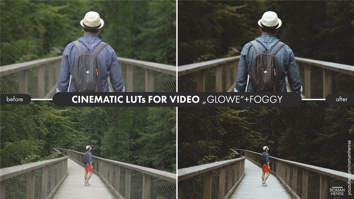 Roman Hense 精美胶片质感电影感旅拍vlog视频LUT调色预设 LUTs PACK GLOWE . 第2张