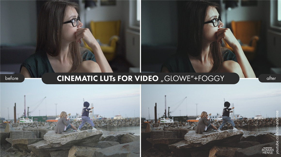 Roman Hense 精美胶片质感电影感旅拍vlog视频LUT调色预设 LUTs PACK GLOWE . 第6张