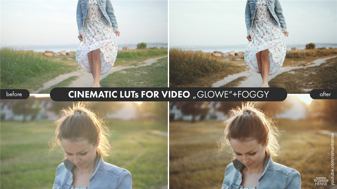 Roman Hense 精美胶片质感电影感旅拍vlog视频LUT调色预设 LUTs PACK GLOWE . 第7张