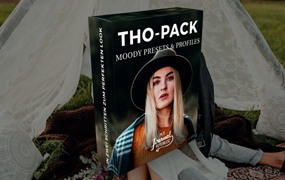 英伦欧风温暖棕色调情侣婚礼户外摄影照片调色Lightroom预设 Tho Pack Moody Presets and Profiles