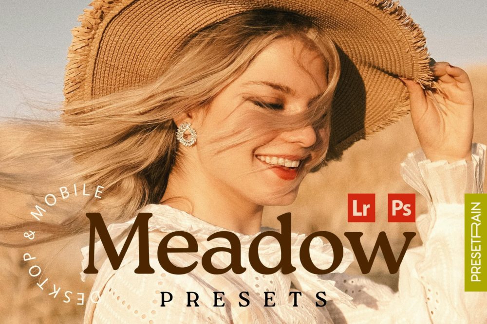 优雅暖色调婚礼电影户外摄影照片调色lightroom预设 Meadow Lightroom Presets , 第1张