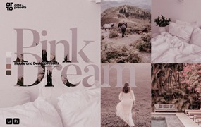 现代粉红色系旅行生活博主摄影照片调色Lightroom预设 ARTA – Pink Dream Presets for Lightroom