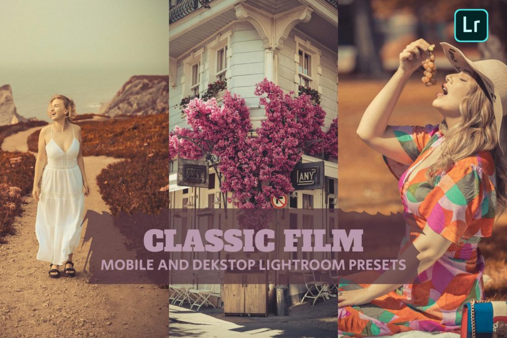 7组经典复古旅行博主电影摄影照片调色Lightroom预设 Classic Film Lightroom Presets Dekstop and Mobile , 第1张