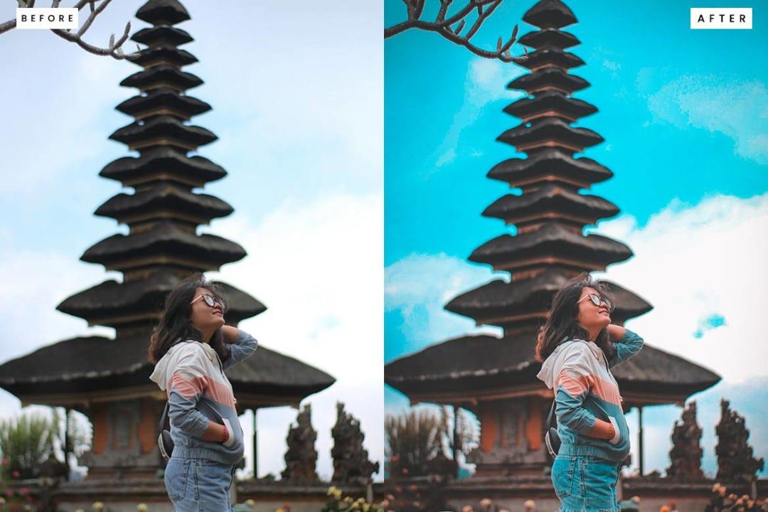 复古怀旧赛博朋克皮肤润饰婚礼摄影照片调色lightroom预设 Bali Mood Lightroom Presets , 第2张