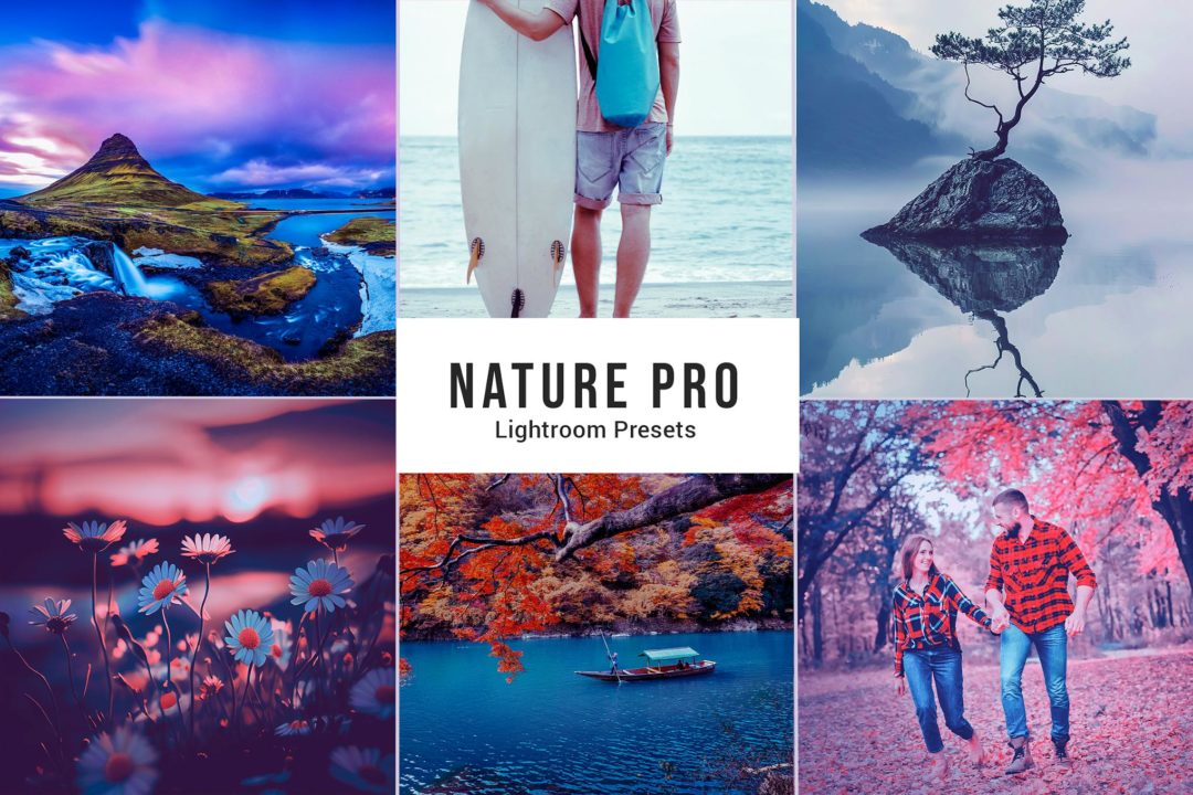 自然界天空景观摄影照片调色lightroom预设 Nature Pro Lightroom Presets , 第1张