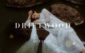 情绪化沙红色浅绿色婚礼照片调色工具Lightroom预设 Archipelago Quest 39 – Driftwood