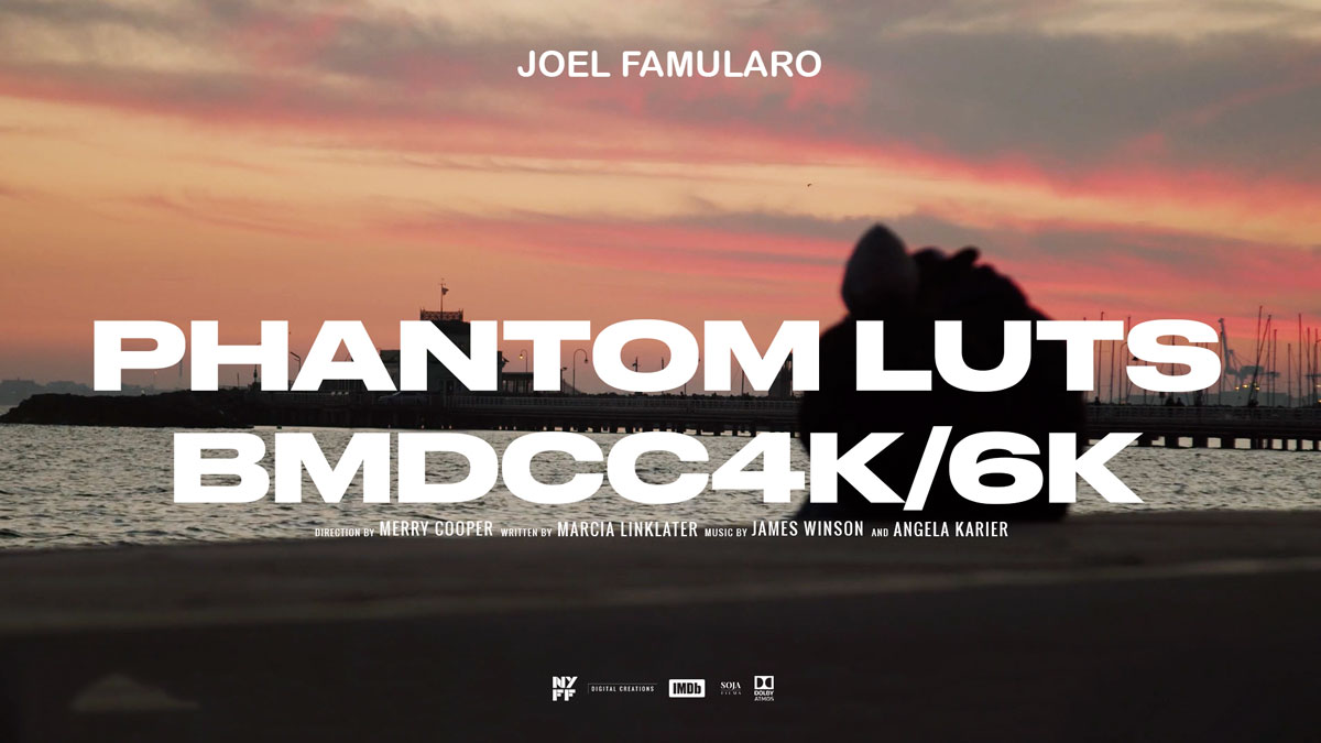 Phantom LUTs – BMPCC4K/6K仿阿莱ARRI真实胶片电影色彩模拟调色预设 Joel Famularo Phantom LUTs for BMDCC4K/6K 插件预设 第1张