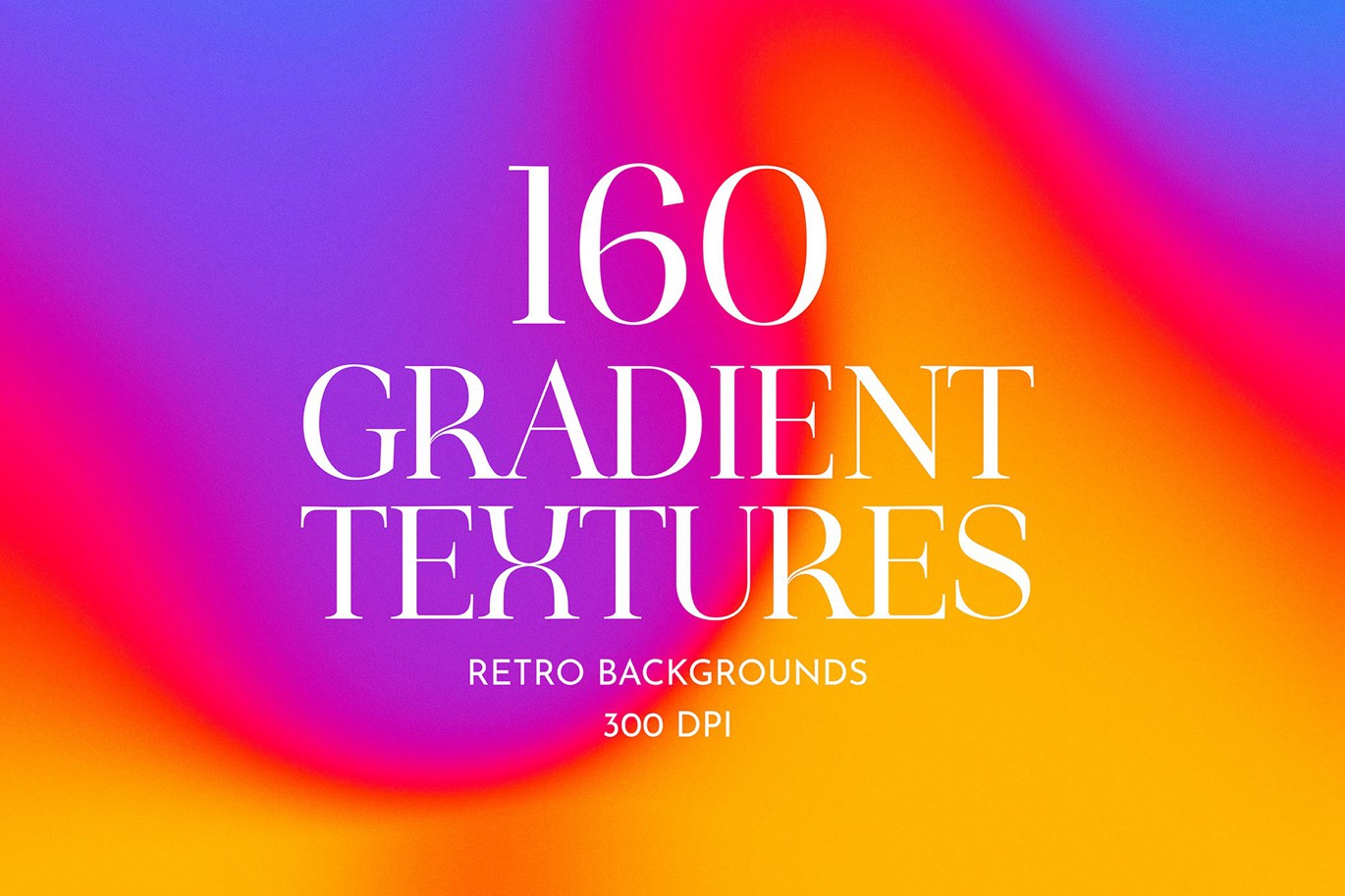 160款潮流渐变抽象颗粒复古纹理背景图片设计素材 Gradient Abstract Grainy Retro Textures , 第1张