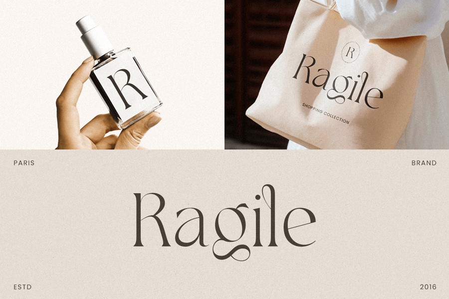 优雅奢华品牌包装徽标设计衬线英文字体安装包 Agare – Branding Luxury Font , 第6张