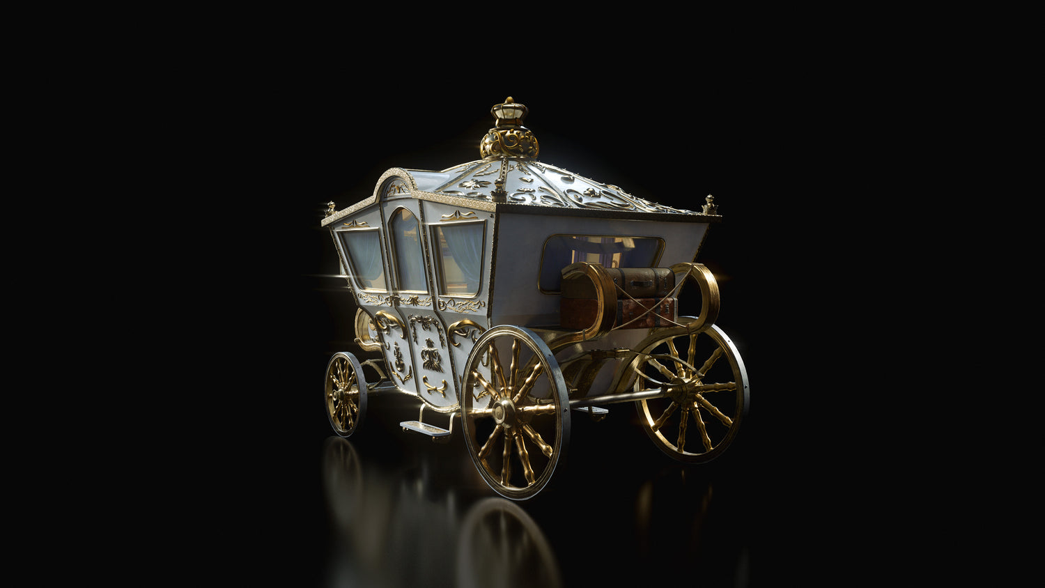 童话冒险奇幻乌托邦风格交通工具3D模型Blender/UE/FBX格式素材 KitBash3D – Enchanted Vehicles , 第5张