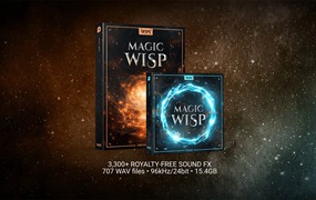 Boom Library - Magic Wisp 3300多种黑暗魔法技能运动冲击魔术场景音效库