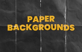 12种4K复古纸张背景动画视频合成叠加AE模板Paper Backgrounds