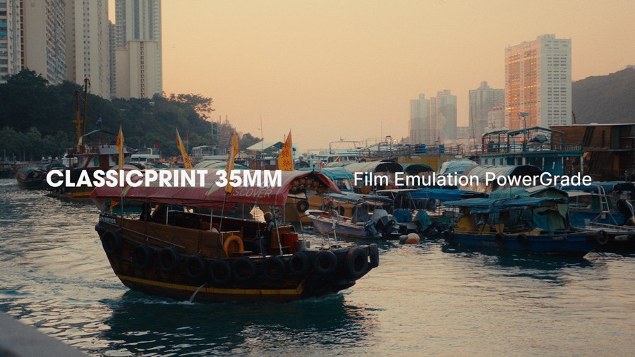 ClassicPrint 35mm Film Emulation PowerGrade V3 港风美学经典35mm胶片模拟电影视觉效果色彩分级达芬奇调色节点 , 第9张