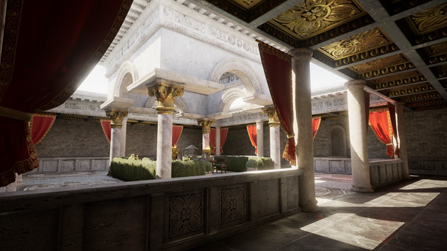 UE模型 古典罗马建筑室内环境3D模型素材 Unreal Engine Rome Fantasy Pack II 样机素材 第8张