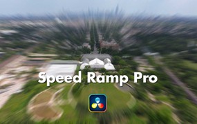 达芬奇插件 专业解决视频速度斜坡变速视频特效插件 Speed Ramp Pro for Davinci Resolve