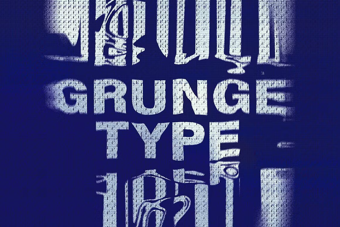 街头风格垃圾粗糙扭曲变形文字效果Photoshop模板 Street Style Grunge Text Effects , 第10张