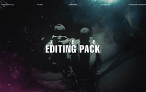 XEE EDITING PACK 热血短片MV影视剪辑AE工程项目文件模板预设叠加视频素材包