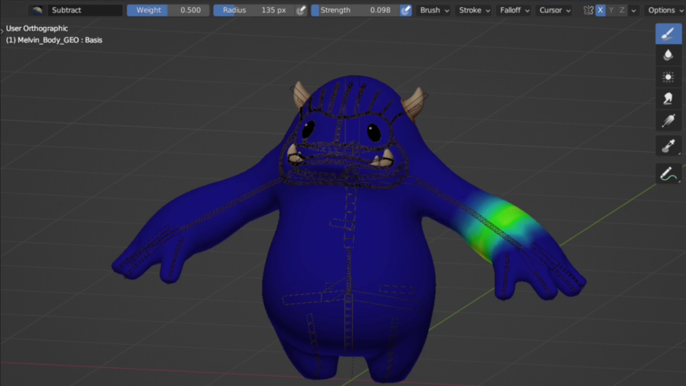 新手入门角色绑定动画Blender基础教程 中英文字幕 Rig: Blender’s Character Rigging Playbook , 第3张