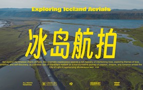 Artlist 40+冰岛航拍荒野高山悬崖湖泊火山溪流瀑布冰川自然风光视频素材 Exploring Iceland Aerials