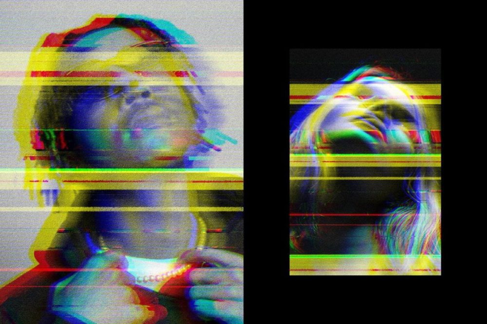 90年代信号故障毛刺屏幕像素照片效果PSD特效样机 Offset Print Glitching Photo Effect , 第2张