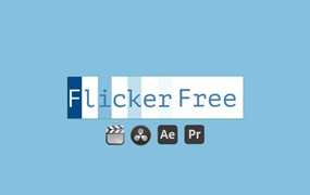 达芬奇/AE/PR插件：视频延时闪烁闪屏去闪工具 Flicker Free WIN/MAC破解版