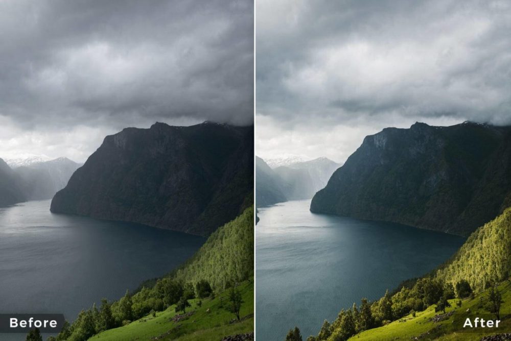 飞思预设 梦幻深沉情绪化旅拍风景摄影照片调色Capture One预设包 Northlandscapes Capture ONE Master Collection , 第12张