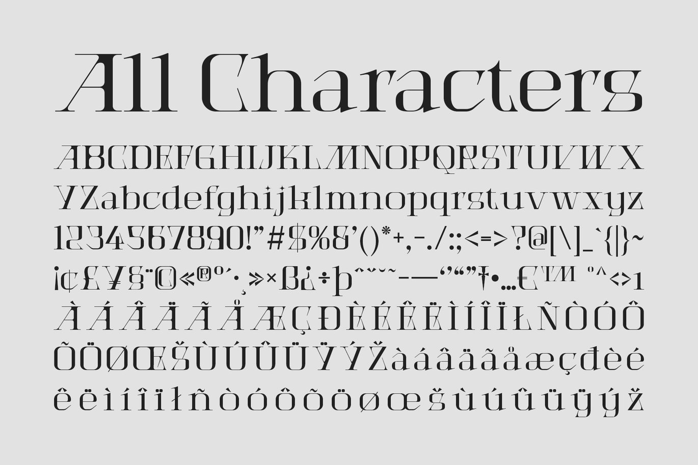 现代优雅品牌海报广告徽标设计衬线英文字体安装包 Diamond – Serif Font , 第4张