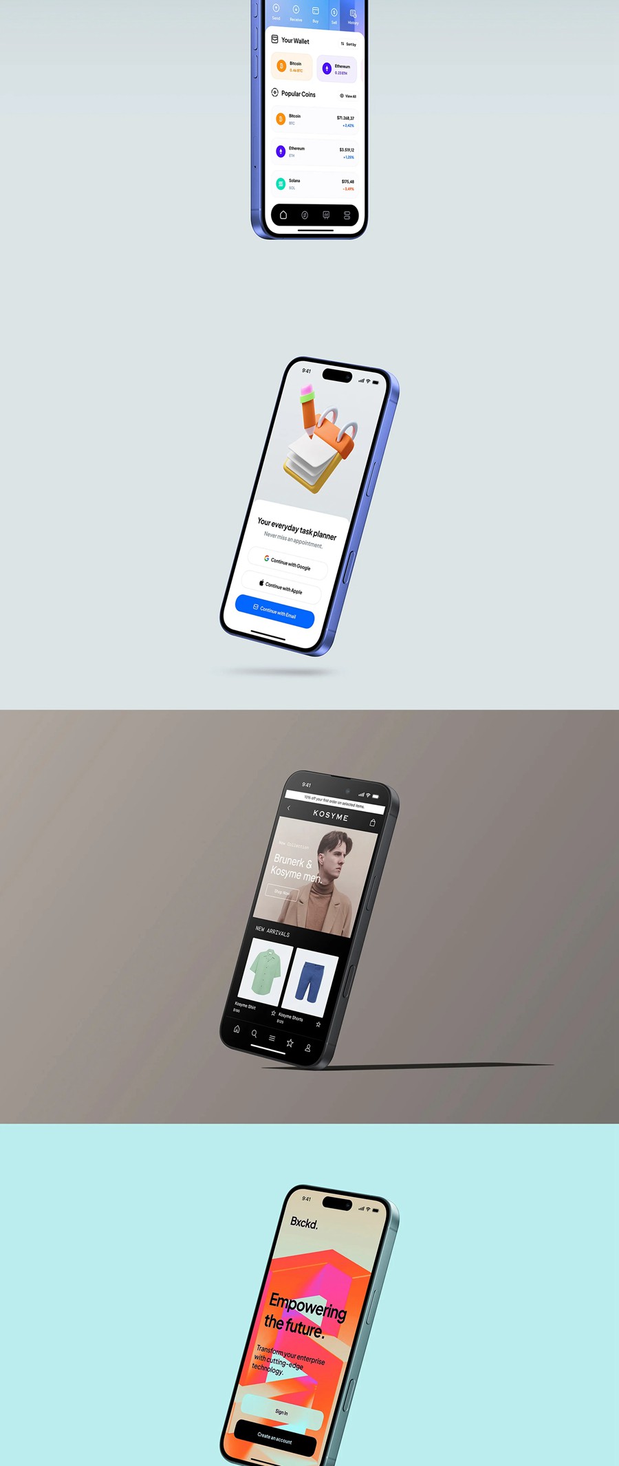 24款苹果iPhone 16手机UI界面设计展示效果图PS贴图样机模板素材 iPhone 16 – 24 Mockups Scenes 样机素材 第19张