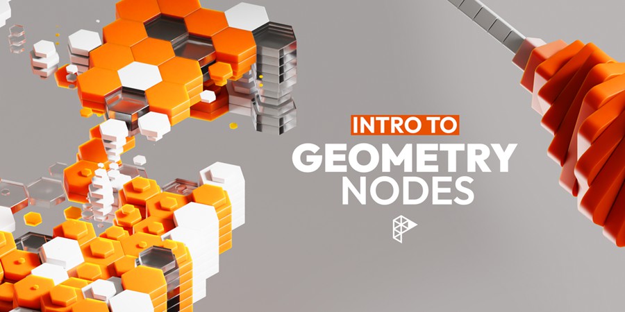 Blender全面介绍几何节点视觉动态新手入门基础教程 中文字幕 Intro To Geometry Nodes 设计教程 第1张