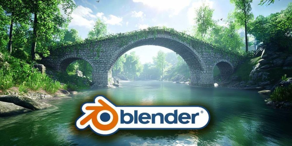 Blender利用几何节点创建3D桥梁模型视频教程 中英文字幕 Blender Geometry Nodes – Procedural Bridge Generator 设计教程 第1张